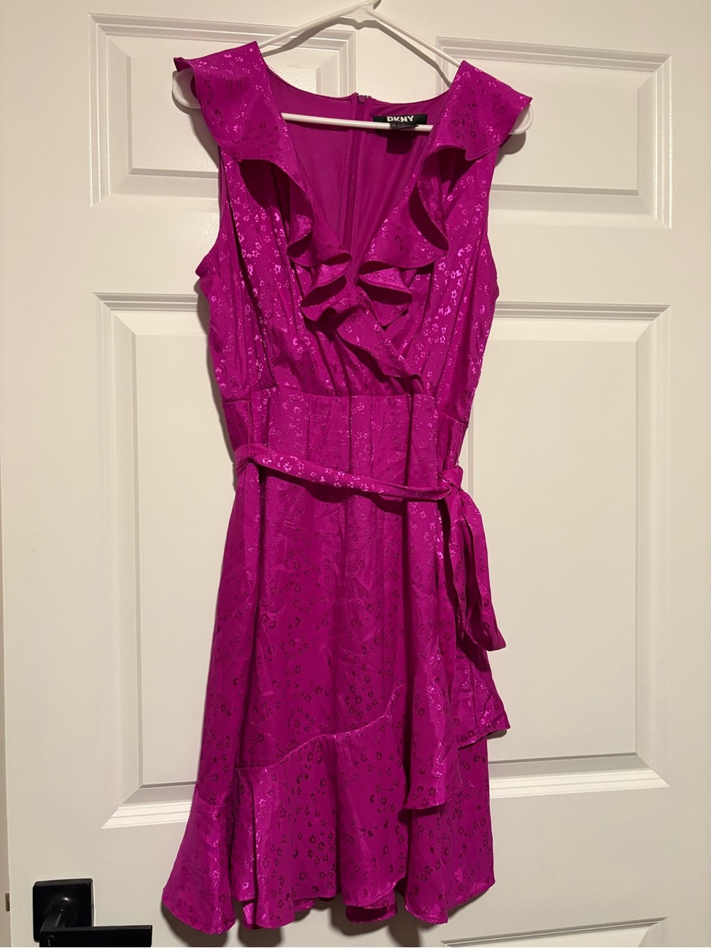 DKNY Bright Fuchsia Dress